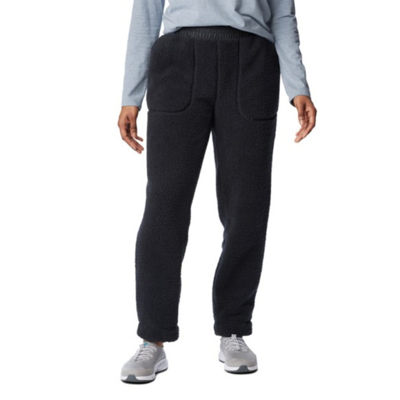 Columbia Women West Bend Fleece Pull On Pants Black Size M - Picture 1 of 4